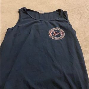 Cheerleader tank top